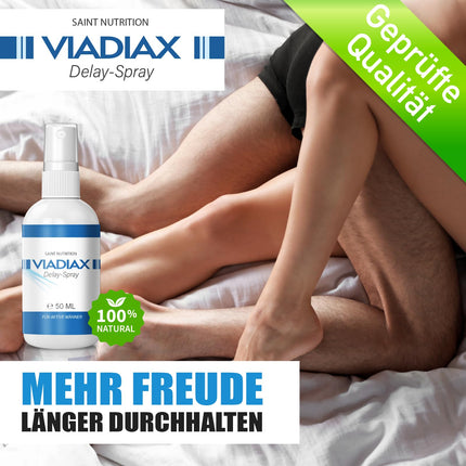 Viadiax Delay Spray for men - high-dose with immediate effect, extra-strong delay spray - tailored to the needs of men - with premium quality for maximum performance, 50ml