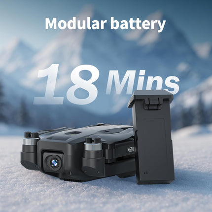 K610 GPS Drone with 4K Camera for Adults S0NY IMX SENS Camera SD Card, AI Drone Auto Return Home, under 249g, RC Quadcopter GPS Drones for Beginners 5G FPV Transmission Drone Follow me