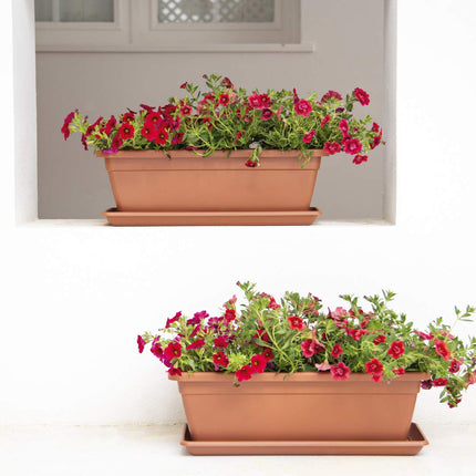 VENEZIA PLANT BOX 50CM ANTHRACITE