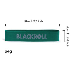 BLACKROLL® Loop Band Set (3-pack), fitness band set for functional training, skin-friendly training bands in 3 strengths: light (orange), medium (green) &amp; strong (blue), Made in Germany