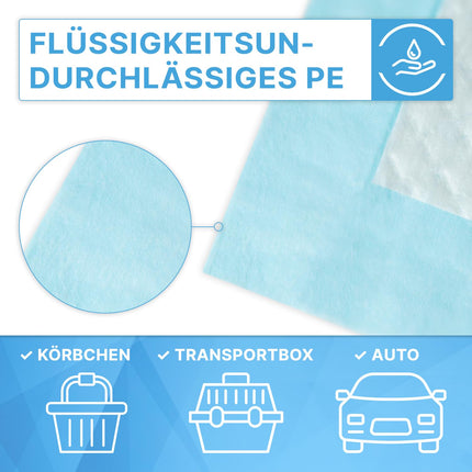 200x ARNOMED puppy pads, puppy accessories, leak-proof dog toilet in 60x90cm, dog accessories for small dogs, disposable puppy pads absorbent, 5-layer pee mats for dogs, puppy pads