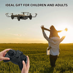 Mini Drone with 720P Camera for Kids, TEEROK RC FPV Quadcopter with WiFi Live Transmission, 2 Batteries, Long Flight Time, Altitude Hold, One Key Takeoff/Landing, Headless Mode, 3D Flips for Beginners