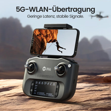 Holy Stone GPS Drone with 4K EIS Camera for Adults, HS175G RC Quadcopter with 60 Mins Long Flight Time, Follow Me, Brushless Motor, Circular Flight, Trajectory Camera Drones for Beginners Under 249g, C0