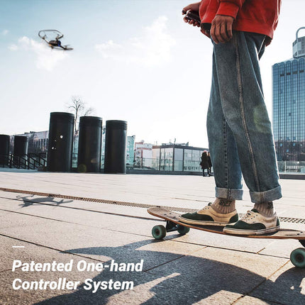 Shift RED Drone/Quadcopter, patented one-hand controller, FHD camera, "Follow me" function, 4 LV speed modes, 11 min flight time
