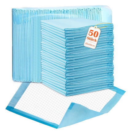 40 pieces 80x90cm 5-ply disposable bed pads for incontinence, bed pads incontinence disposable adult, ultra-absorbent 70g bulk heavy-duty bed pads incontinence, disposable changing pads