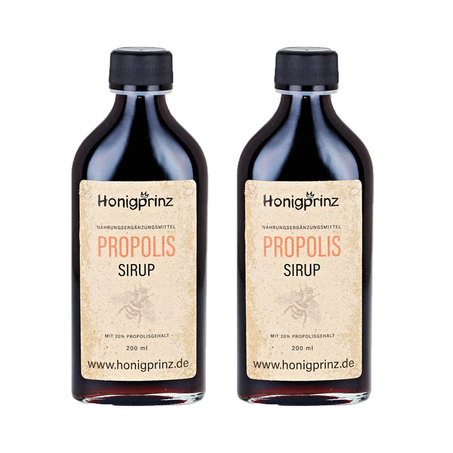Propolis syrup with natural propolis, honey, sage and echinacea (2 x 200ml)