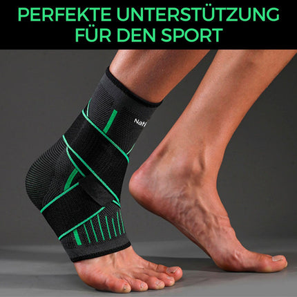 NativoDex Ankle Brace – Adjustable Ankle Support for Plantar Fasciitis &amp; Achilles Tendonitis – Stabilization &amp; Protection – Breathable Orthopedic Foot Brace for Both Feet