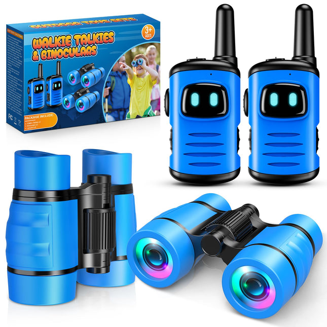 Dislocati Walkie Talkie Children, Outdoor Toys from 3-9 Years Boy Binoculars for Children Gifts Boy 3-9 Years Garden Toys Children for Outside Children's Toys from 3-9 Years Outdoor Games