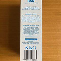Ingrubar Lice Shampoo Lice&amp;Nits Free 2x150ml Lotion &amp; Care Shampoo - Lice Remedy &amp; Lice Comb Set • Without silicones &amp; pesticides • Vegetable oils • Vegan - Relieves itching