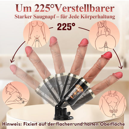 Cacuola Dildo with 5 thrusting functions &amp; 7 vibrations for women, vibrator sex toys for couples, sex toys for women and men, vibrator sets for women and men, dildos, sex machines, machines &amp; devices