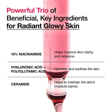 ANUA 10% Niacinamide + 4% Tranexamic Acid Serum, Ceramide, Hyaluronic Acid, Vitamin B12, Natural Color, for Sensitive Skin, Korean Glass Skin, Fragrance-Free (30 ml)