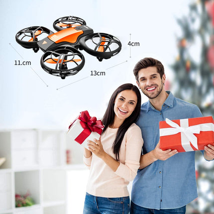 4DRC Mini Drone with 720P HD Camera for Kids, FPV 2.4G WiFi, Enhanced Propeller Guard, 3D Flip, Fight Mode, Gravity Induction, Altitude Hold, Headless Mode, One Key Take-Off/Landing,
