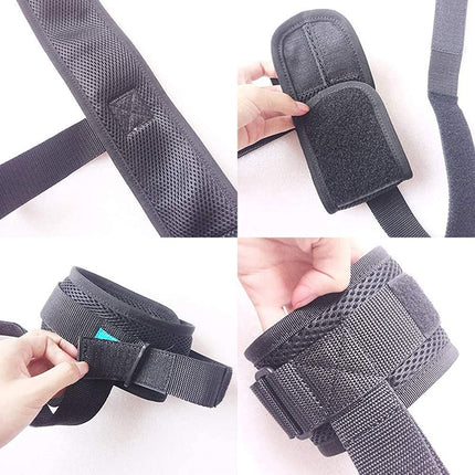 WXQY Leg Strap Thigh Lifter Strap Leg Lifter Foot Lifter Strap Handle Loop for Adults, Elderly, Disabled and Recovery