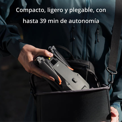 DJI Mavic 3E Worry-Free Basic Combo - Camera drone with 4/3 CMOS wide-angle camera, mechanical shutter, 56x hybrid zoom, 39 min flight time, centimeter-precise positioning, C2