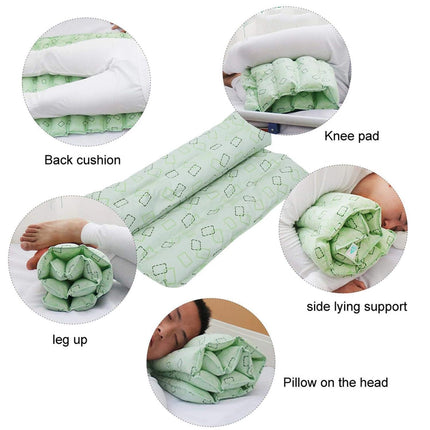 ZYREHAW Anti-Decubitus Seat Cushion for Bed, Anti-Decubitus Cushion, Side-Lying for Dispersed Body Pressure for Bedridden Elderly, Rehabilitation Aid, Machine Washable 110 * 80cm