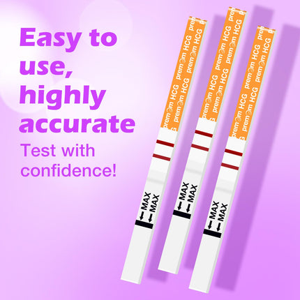 Premom 30 x Pregnancy Test Early Test Ultra-sensitive early pregnancy test: Pregnancy Test 10 mIU/ml - Early detection of pregnancy in 3 minutes - Value pack 30 SST early test