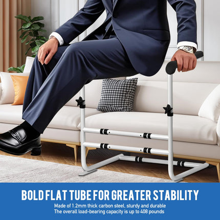 Standing aid, couch chair standing aid for seniors, standing aid for seniors, couch lifting aid, 6 height adjustable, width adjustable, safety handle for patients, seniors and disabled people