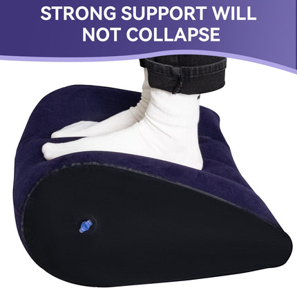 Sex Lumbar Pillow Sex Pillow, Inflatable Wedge Triangle Pillow for Sex Positions Erotic Pillow Ramps Sex Toys Sex Women Position Pillow Sex Furniture for Couples, Men, Women (Blu Scuro)