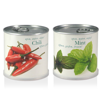MacFlowers Flowers in a Tin Gift Set - Chili - Mint