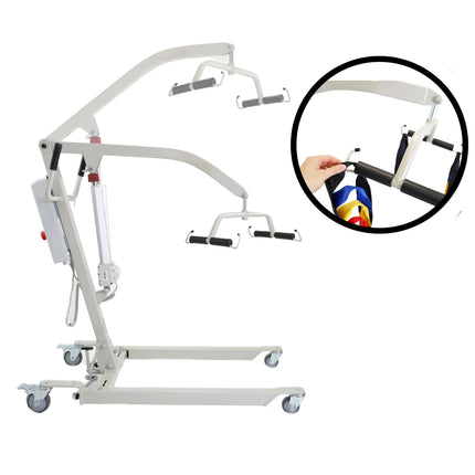 Pepe - Patient hoist, transfer chair, patient transporter, lift chair for the elderly, standing aid (electric transfer)