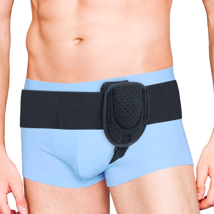 Adamson H2 Inguinal Hernia Belt for Men and Women – Hernia Band, Left and Right Wearable – Flexible, Adjustable Inguinal Hernia Belt – 90-120 cm Hip Circumference