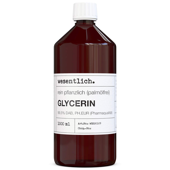 Glycerin 99.5% (1l) - liquid, palm oil-free, purely vegetable