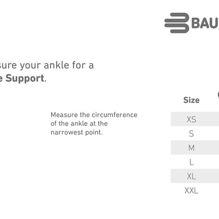 BAUERFEIND Ankle Support Unisex, 1 Ankle Support for Sports Such as Football, Fitness, or Running, Prevents Sprains, Blue, M
