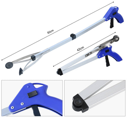 TRIXES 66cm foldable grabber grabber garbage grabber for long reach