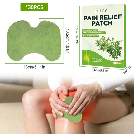 30 Pieces Knee Patches Against Pain, Pain Relief Patch, Knee Pain Relief Patch, Patch for Pain Relief Knee, Back, Neck, Shoulders, Deep Heat to Relax and Loosen Muscles