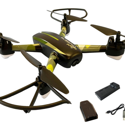 DF Models SkyWatcher Fun V2 Drone - RTF - FPV (Drone for children 14 years and older, quadcopter, max. 60 km/h, remote-controlled toy drone) 9380