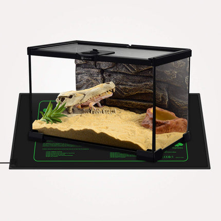 LERWAY Heating Mat Indoor Greenhouse Heat Mat Reptile Dragon Temperature Heating Pad Amphibian Pet Mat Warmer Bed Mat, 20.75"x10" inch, 30Watt (1.30W)