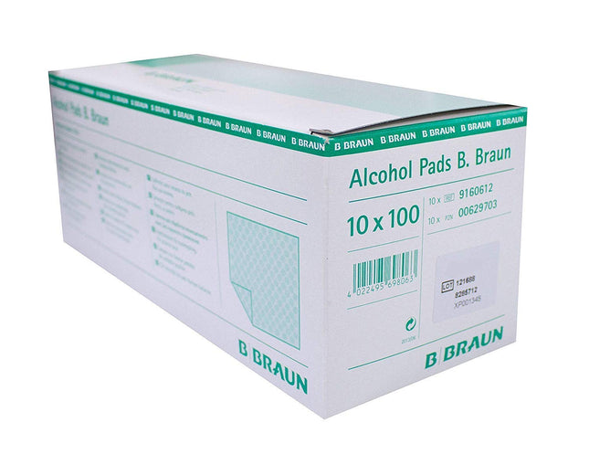 Alcohol Pads B. Braun alcohol swabs 10 x 100 pieces