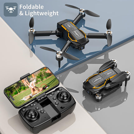 Dual Cameras Drone, Foldable FPV Drone with Modular Battery