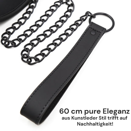 Collar &amp; leash Bdsm Adult Sex Toy Black collar women for sex Collar leather collar men fetish sex collars Bdsm collar choker leather men Collar choker FOPS B17