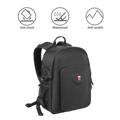 Smatree Professional Backpack for DJI Drone and Drone Accessories, for G*pro Action Camera and Osmo Action Camera, Black - For DJI Air 3, Large, Professional