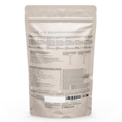 Nutri + Vegan Protein Powder Neutral without sweeteners + sugar with 85% protein - Vegan Protein Powder 1 kg unsweetened - Natural Protein Powder
