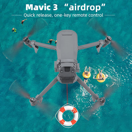 Drone Airdrop System, Durable ABS Airdrop System with Landing Gear for 3