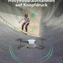 DJI Mavic Mini Combo (EU) – Drone and Accessory Kit, lightweight and portable, flight time: 30 min, transmission distance: 4 km, HD video transmission, 3-axis gimbal, 12 MP, HD video 2.7 K