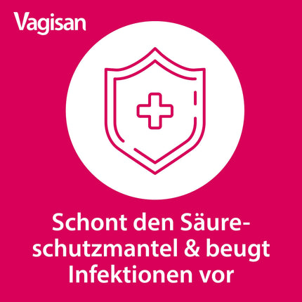 Vagisan Intimate Wash Lotion - 2 x 200 ml | For gentle cleansing of the intimate area in cases of dryness, itching, and burning | Prevents infections and skin irritations