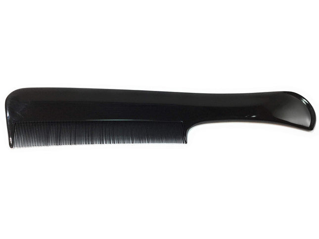 Fine comb + dust comb + nit comb lice comb handle comb black 18.5 cm fine teeth