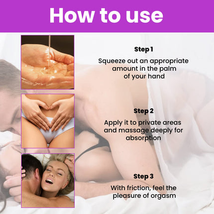 Female Libido Booster, Sex Oils for Women, Fast Orgasm Gel with Aphrodisiac, Sensual Arousal Enhancer for Women, Improve Sexual Drop Promotion, Vaginal Tight Oil (1PC)