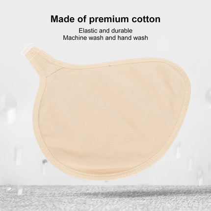 Breast Prosthesis Bag, Silicone Breast Prosthesis Mastectomy Protective Cover, Soft Cotton Mastectomy Prosthesis Breast Sleeve Bag (Right 6007706 00 D)