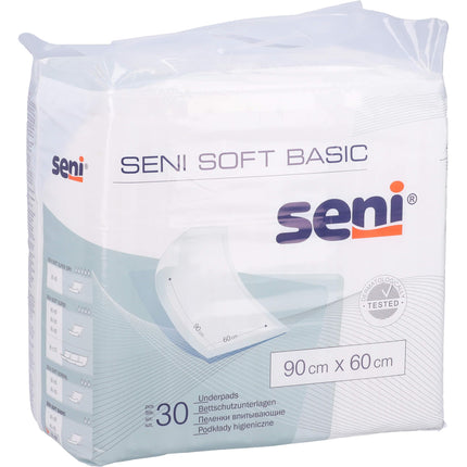 SENI Soft Basic bed protection pad 60x90 cm 30 pieces