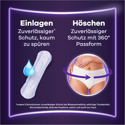 Always Discreet Incontinence Pads Ultimate Night Monthly Pack for Bladder Weakness, 96 Pads (Value Pack 8 Packs x 12)