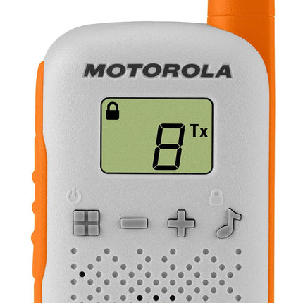 Motorola Talkabout T42 Triple PMR Radios (Set of 3, PMR446, 16 channels, range 4 km)