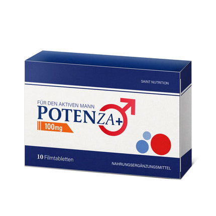NEW: Potenza for men - high dose with Maca, Guarana, Muira Puama, L-Arginine and Zinc for men - Premium Quality