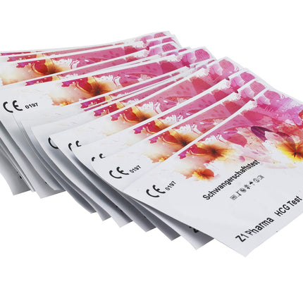 20x Z1 Pharma® Pregnancy Test 4th Generation - Early Test Sensitivity 10 miu/ml