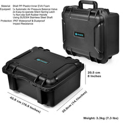 LEKUFEE Waterproof Case for DJI FPV Explorer Combo/DJI Goggles Integra/DJI Goggles 2/Goggles V2/DJI FPV Motion Controller/DJI RC Motion 2 and Accessories (Carrying Case ONLY)(Not for DJI AVATA