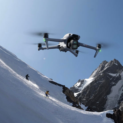 DJI Air 3S (RC-N3), drone with 4K camera, dual-camera drone with 1" CMOS wide-angle camera, 4K/60fps HDR video and 14 stops of dynamic range, 45 min maximum flight time, 20 km video transmission