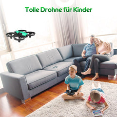 Loolinn | Drone with Camera as a Gift for Kids - Mini Drone Remote Controlled with Video &amp; Photos/Adjustable Camera/Two Batteries/C0 Certified (Gift for Boys and Girls)